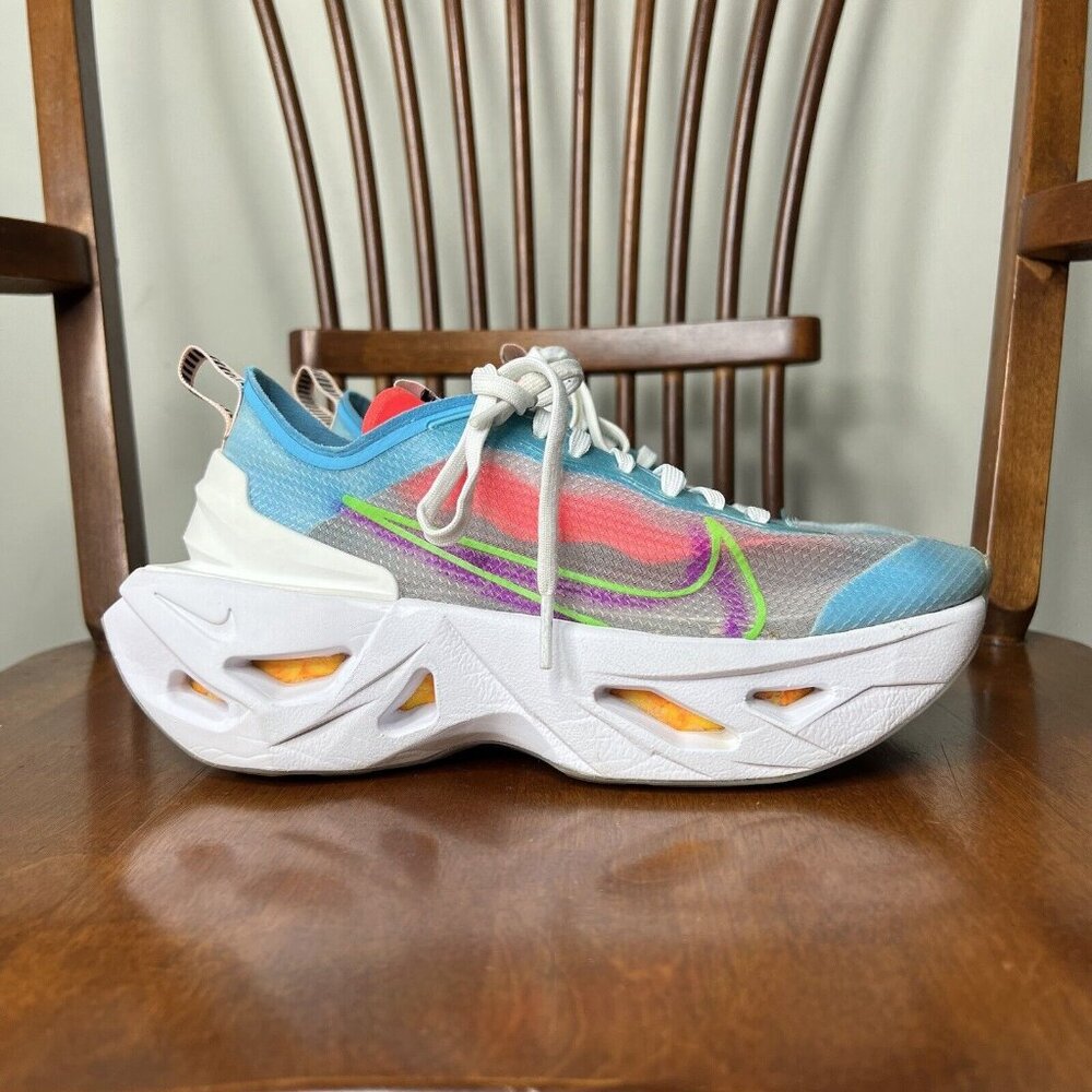Nike Blue and Pink Women's Sneakers